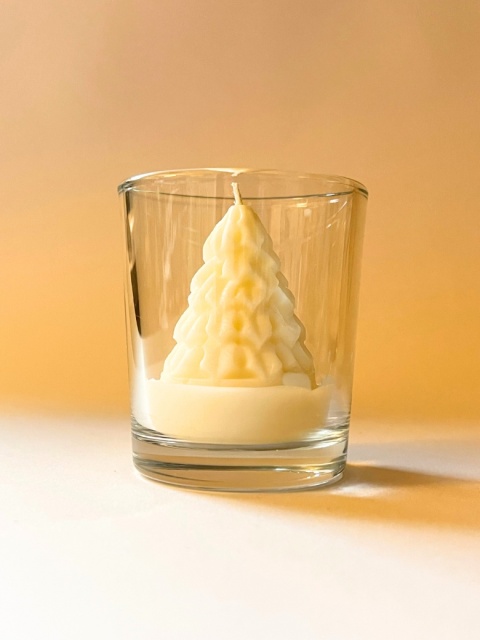 KORZENNE CIASTECZKA mini świeca sojowa choinka 30g