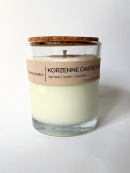 KORZENNE CIASTECZKA świeca sojowa 165g