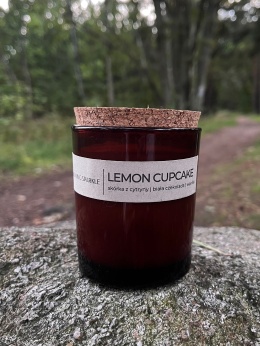 LEMON CUPCAKE świeca sojowa 165g