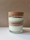 MAPLE & NUT świeca sojowa 165g