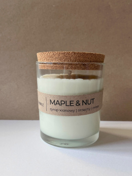MAPLE & NUT świeca sojowa 165g
