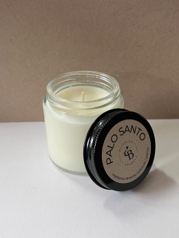 PALO SANTO świeca sojowa 95g w przezroczystym słoiku