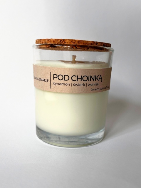 POD CHOINKĄ świeca sojowa 165g